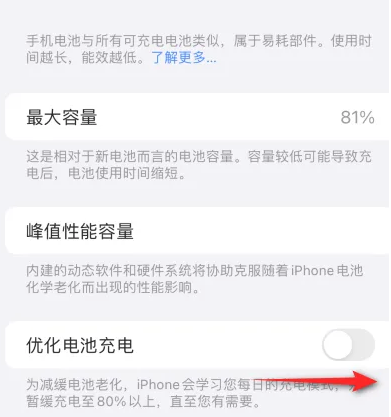 攸县苹果15维修分享iPhone15充电到80%就充不进电了怎么办 