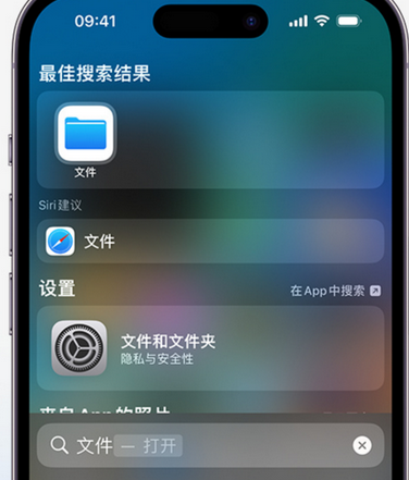 攸县apple维修中心分享iPhone文件应用中存储和找到下载文件 