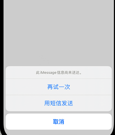 攸县apple维修iPhone上无法正常发送iMessage信息