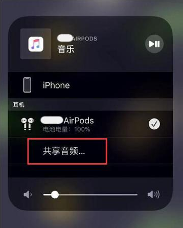 攸县苹果14音频维修点分享iPhone14音频共享设置方法 