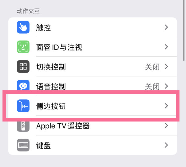 攸县苹果14维修店分享iPhone14 Plus侧键双击下载功能关闭方法 