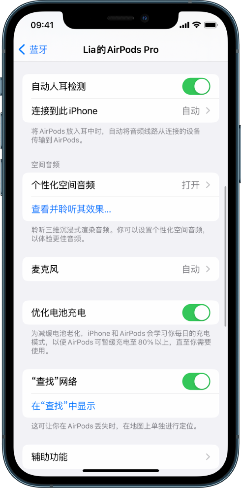 攸县苹果手机维修分享如何通过 iPhone “查找”功能定位 AirPods 