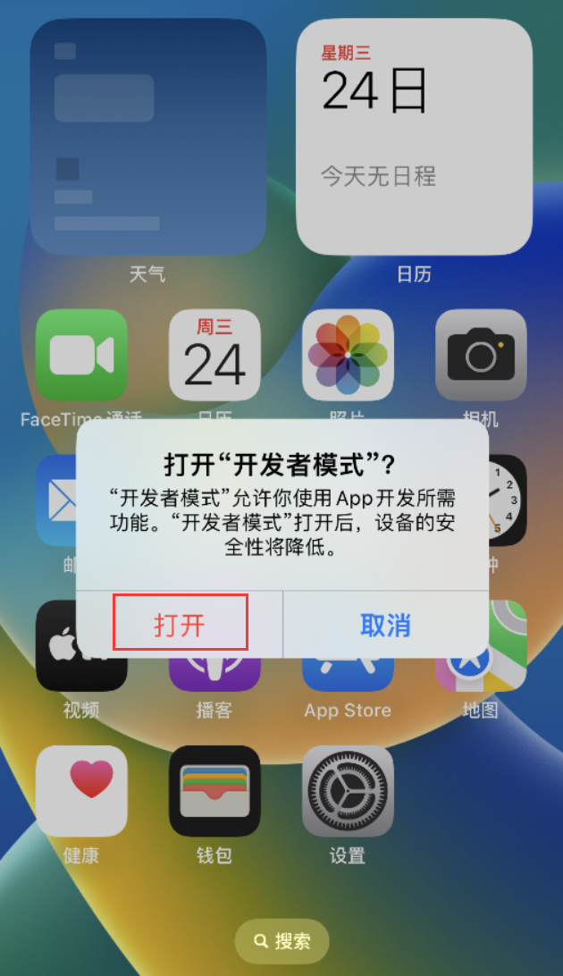 攸县苹果手机维修分享如何打开开发者模式 
