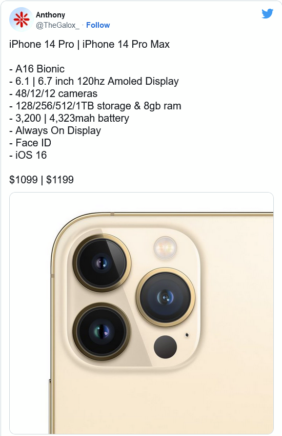 攸县苹果14维修分享iPhone 14全系涨价 