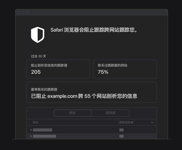 攸县苹果手机维修分享如何在 Safari 浏览器中查看和打开隐私报告 